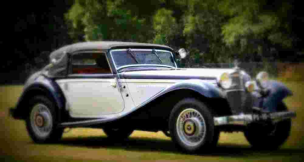 1934 Mercedes Benz 290 Cabriolet A A4 Photo Print