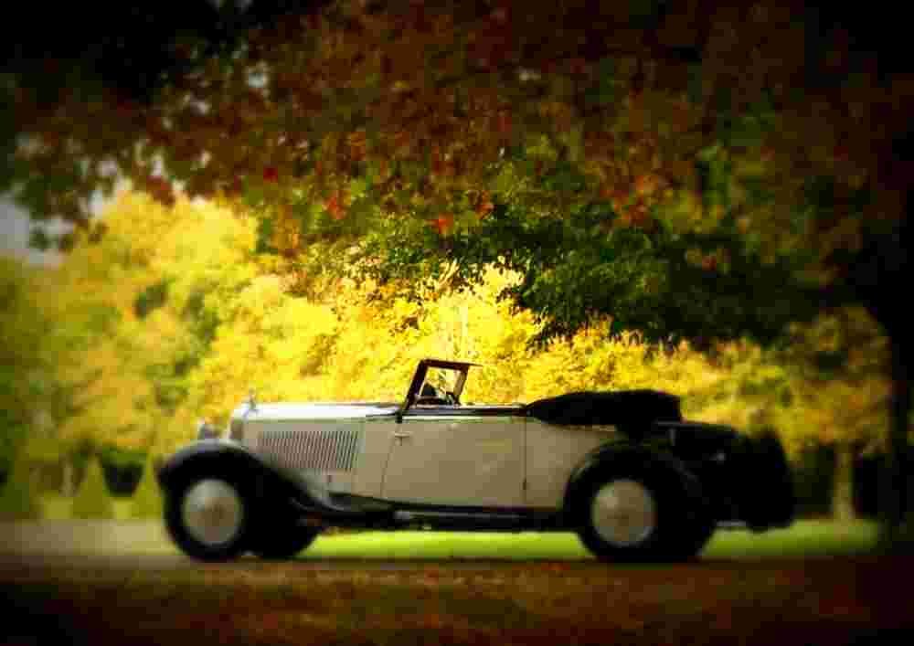 1934 Rolls Royce 20 25 Cabriolet Fernandez Darrin A4 Photo Print