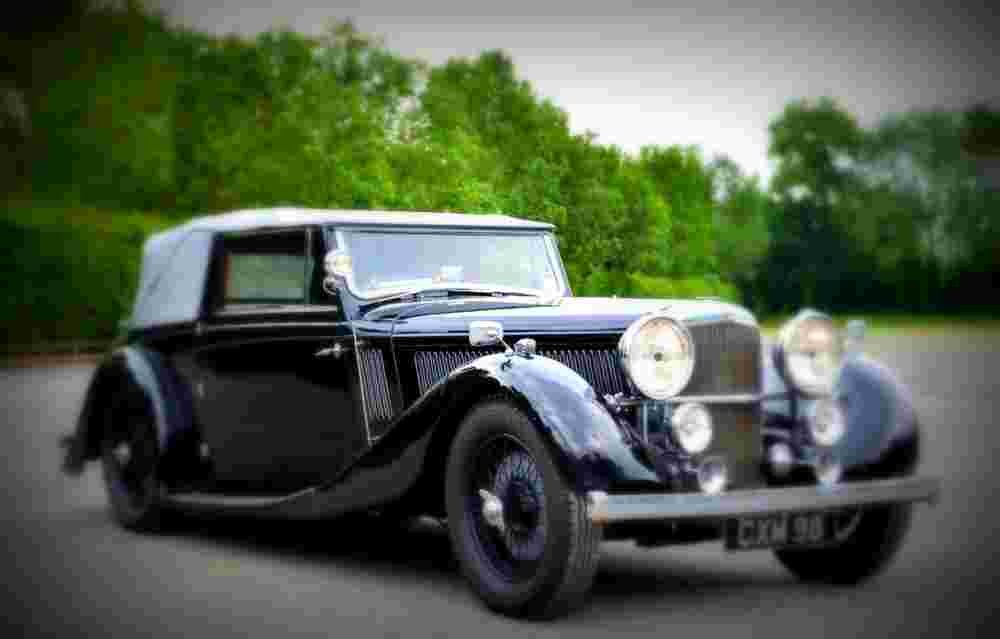 1935 Alvis 3 5 Litre Drophead Coupe Charlesworth A4 Photo Print