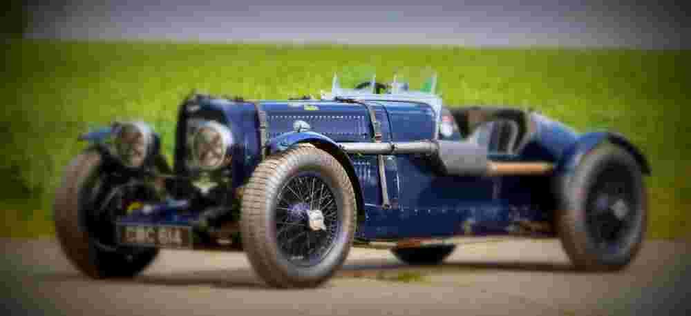 1935 Aston Martin Ulster Competition A4 Photo Print