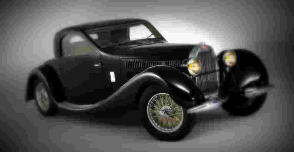 1935 Bugatti Type 57 Gangloff A4 Photo Print