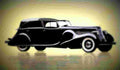 1935 Duesenberg Model SJ 553 Town Car Bohman Schwartz A4 Photo Print