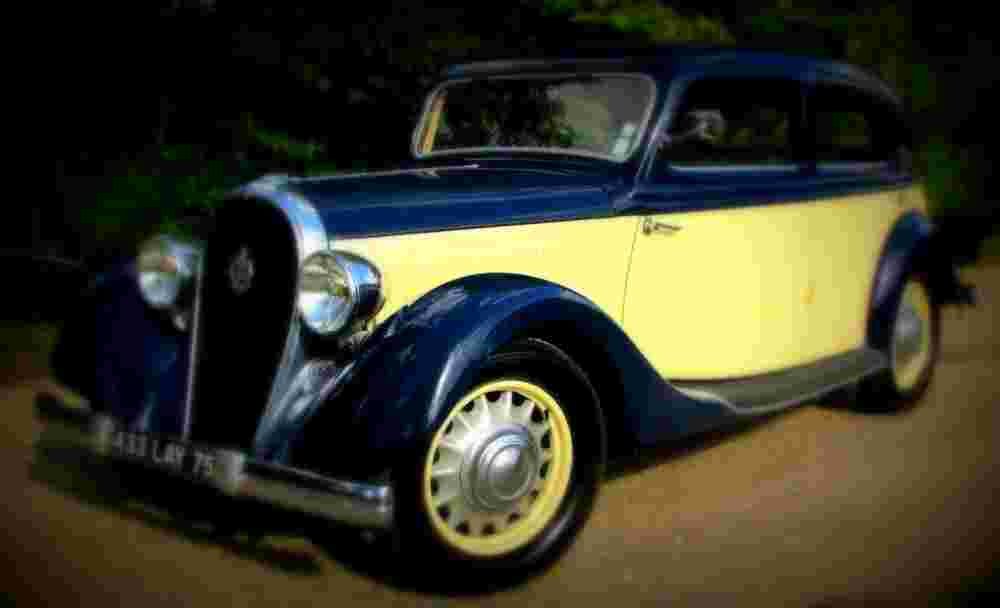 1935 Hotchkiss 411 Cabourg A4 Photo Print
