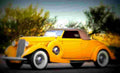 1935 Lincoln Model K Convertible Roadster LeBaron A4 Photo Print