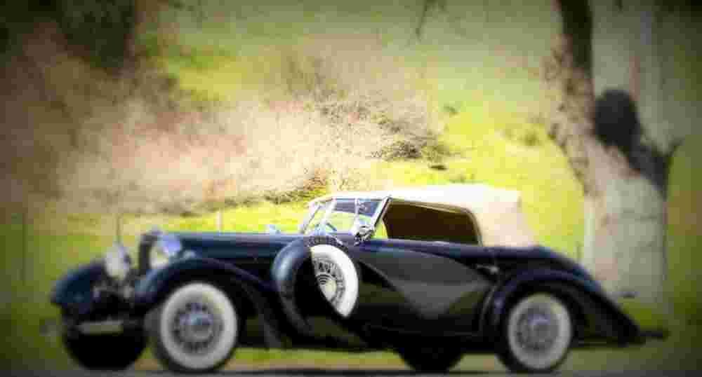 1935 Mercedes Benz 500K Cabriolet J  Saoutchik A4 Photo Print