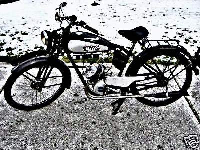 1935 Miele motorbike A4 Photo Print