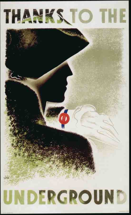 1935 Thanks London Advert A4 Photo Print