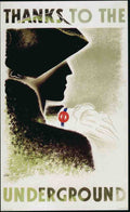 1935 Thanks London Vintage Advert A4 Photo Print