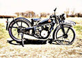 1935 coventry eagle motorbike A4 Photo Print