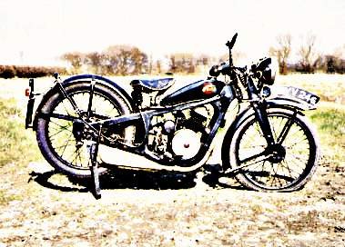 1935 coventry eagle motorbike A4 Photo Print