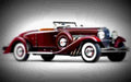 1935 duesenberg model sj 530 convertible coupe walker lagrande A4 Photo Print