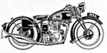 1935 mss motorbike A4 Photo Print
