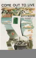 1936 Come Out To Live London Vintage Advert A4 Photo Print