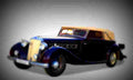 1936 Delage D8 Convertible de Villars A4 Photo Print