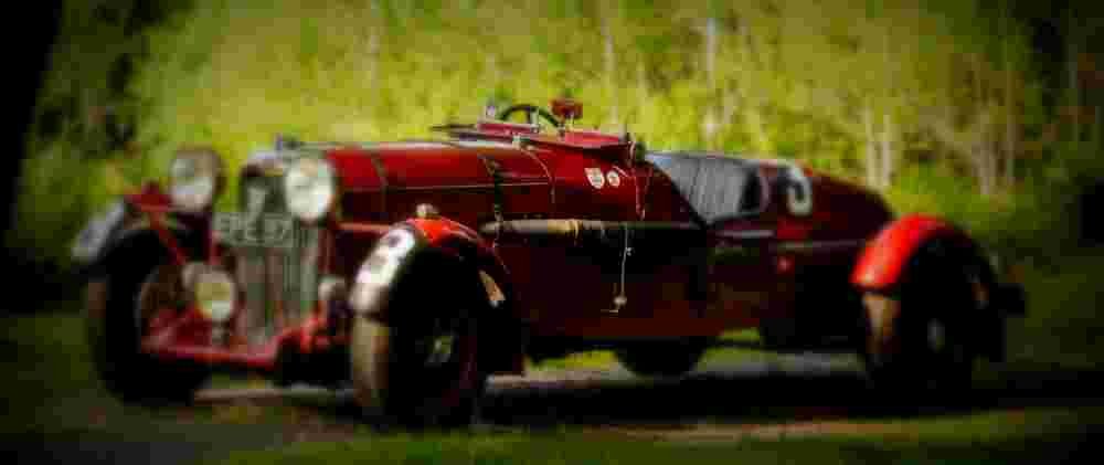 1936 Lagonda LG45R Rapide A4 Photo Print