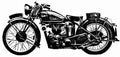 1936 kts mk2 motorbike A4 Photo Print
