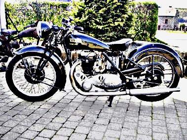 1936 rudge special motorbike A4 Photo Print