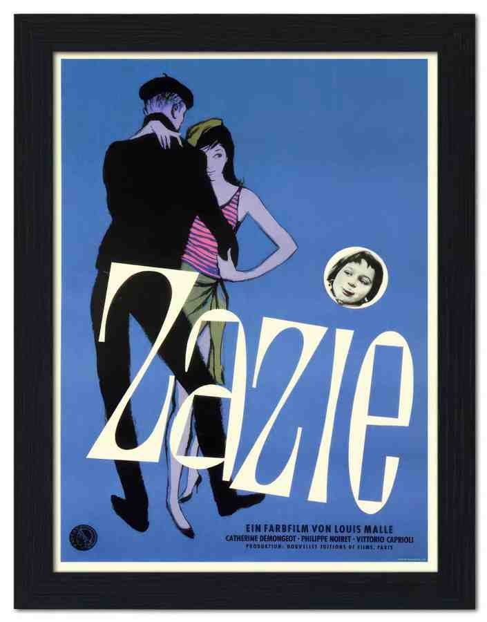 1936 zazie 2 Vintage Advert A4 Photo Print