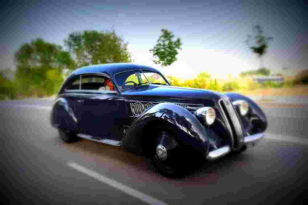 1937 Alfa Romeo 6C 2300 B Pescara Berlinetta Pinin Farina A4 Photo Print