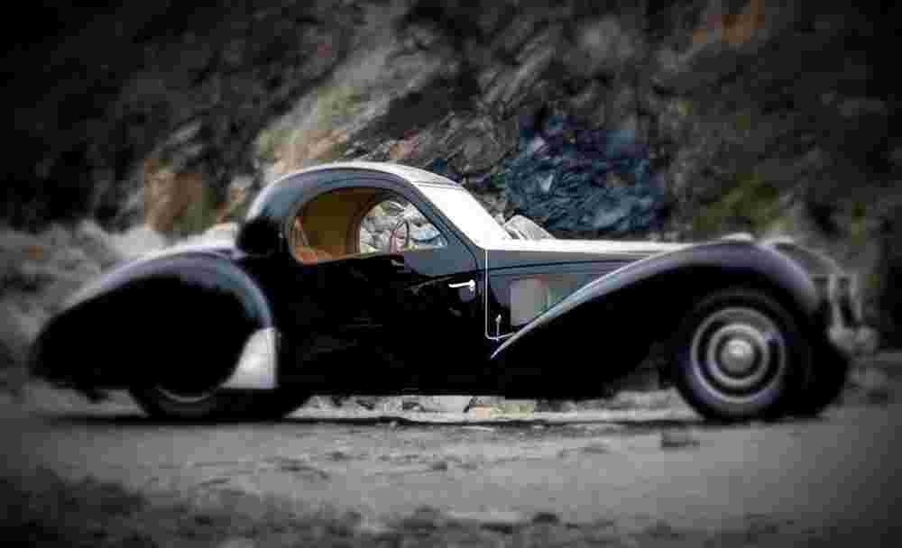 1937 Bugatti Type 57SC Atalante A4 Photo Print