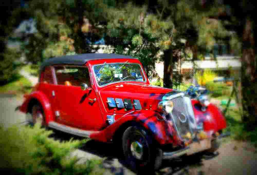 1937 Hansa Lloyd 1100 Cabriolet A4 Photo Print