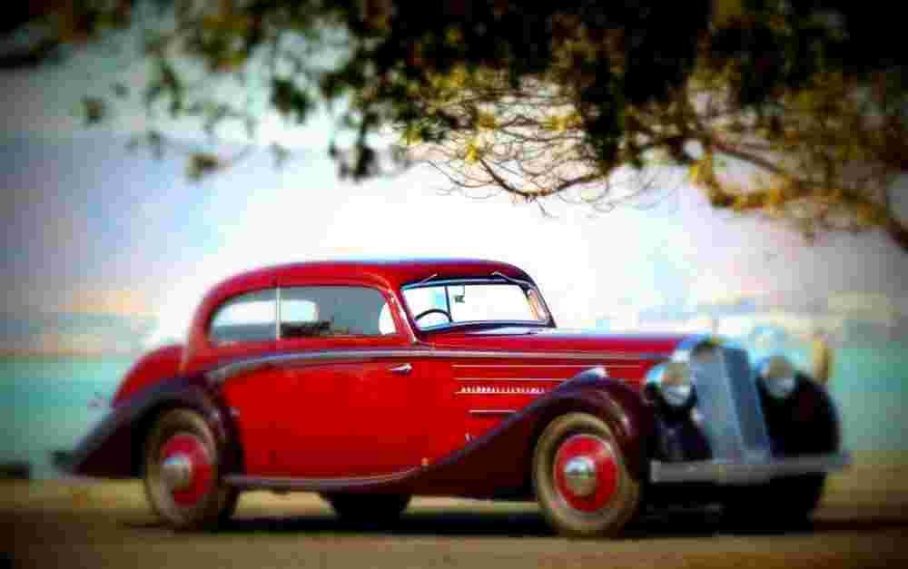 1937 Hispano Suiza K6 Coupe Chapron A4 Photo Print