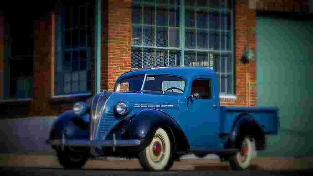 1937 Hudson Terraplane Series 70 Pickup A4 Photo Print
