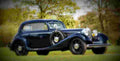 1937 Mercedes Benz 540K Sports Saloon A4 Photo Print
