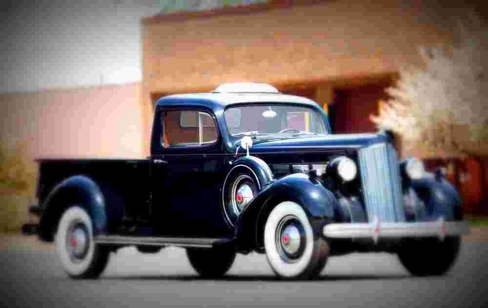 1937 Packard 120 Pickup A4 Photo Print