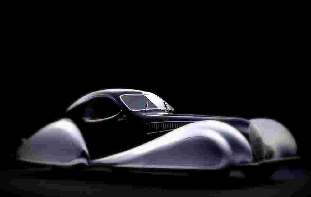 1937 Talbot Lago T150C SS Teardrop Coupe Figoni et Falaschi A4 Photo Print