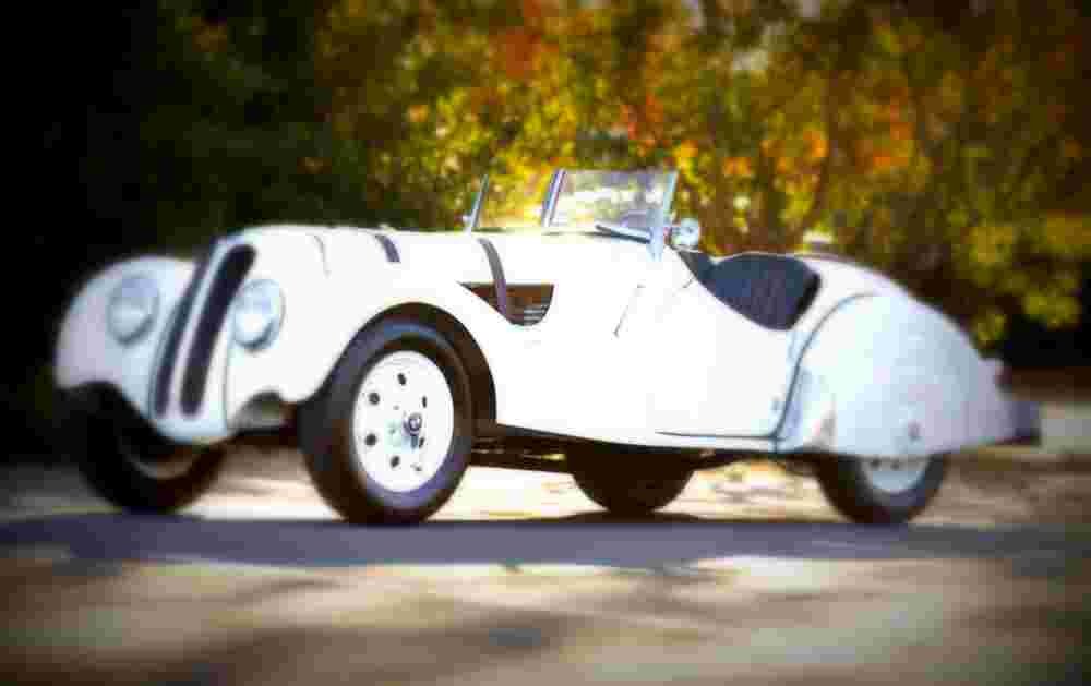 1937 bmw 328 A4 Photo Print