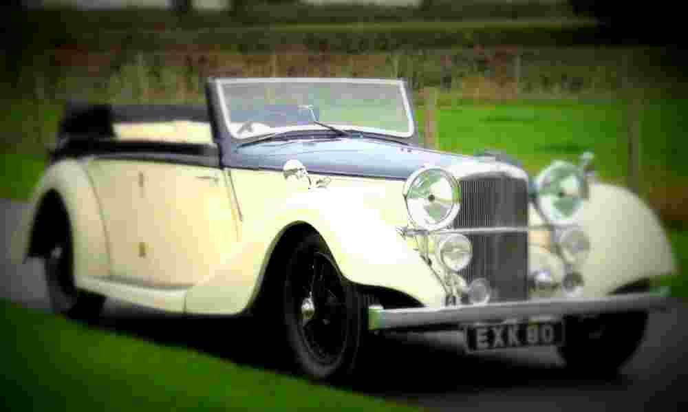1938 Alvis 4 3 Litre Drophead Coupe A4 Photo Print