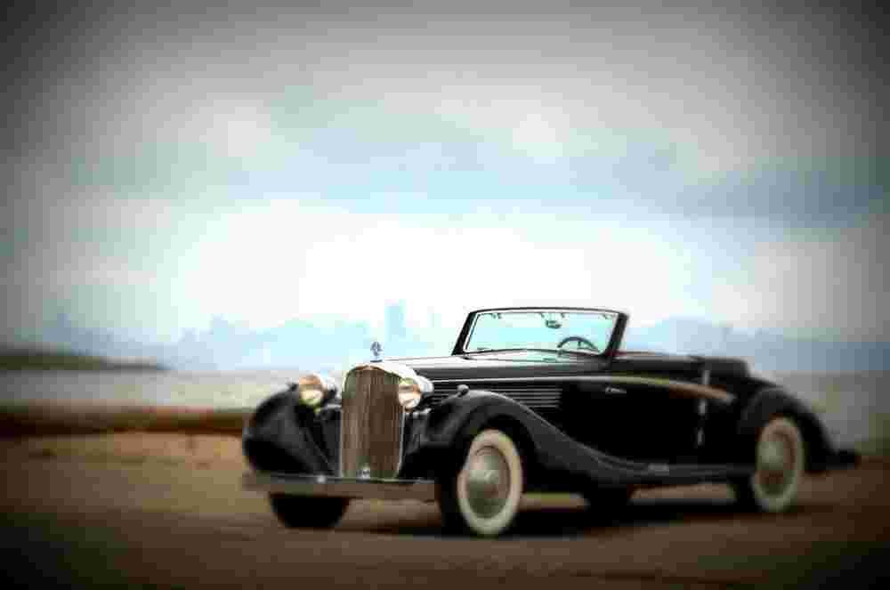 1938 Maybach SW38 Roadster Spohn A4 Photo Print