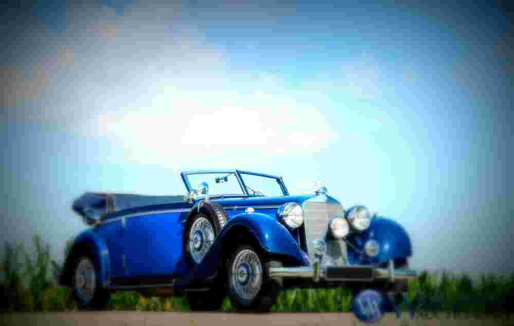 1938 Mercedes Benz 320 Cabriolet B A4 Photo Print