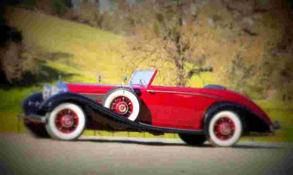 1938 Mercedes Benz 540K Roadster Lancefield 1 A4 Photo Print