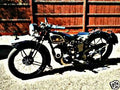 1938 sunbeam motorbike A4 Photo Print