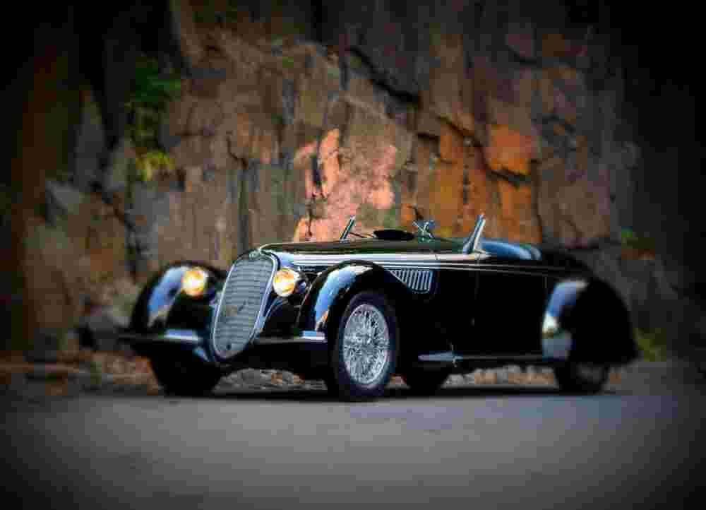 1939 Alfa Romeo 8C 2900B Lungo Spider Touring A4 Photo Print