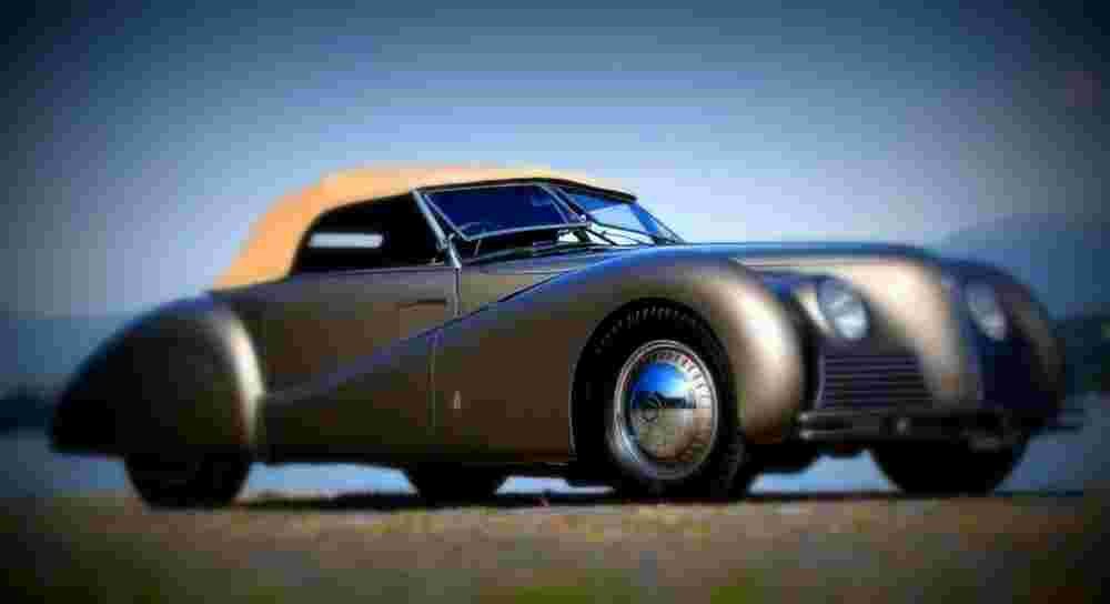 1939 Alfa Romeo Tipo 256 Cabriolet Sportivo Pinin Farina A4 Photo Print