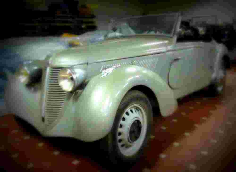 1939 Amilcar Compound B38 Roadster A4 Photo Print