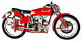 1939 Benelli motorbike A4 Photo Print