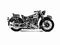 1939 Brough Superior SS100 motorbike A4 Photo Print