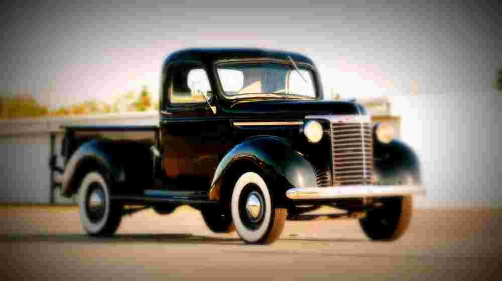 1939 Chevrolet Master Pickup A4 Photo Print