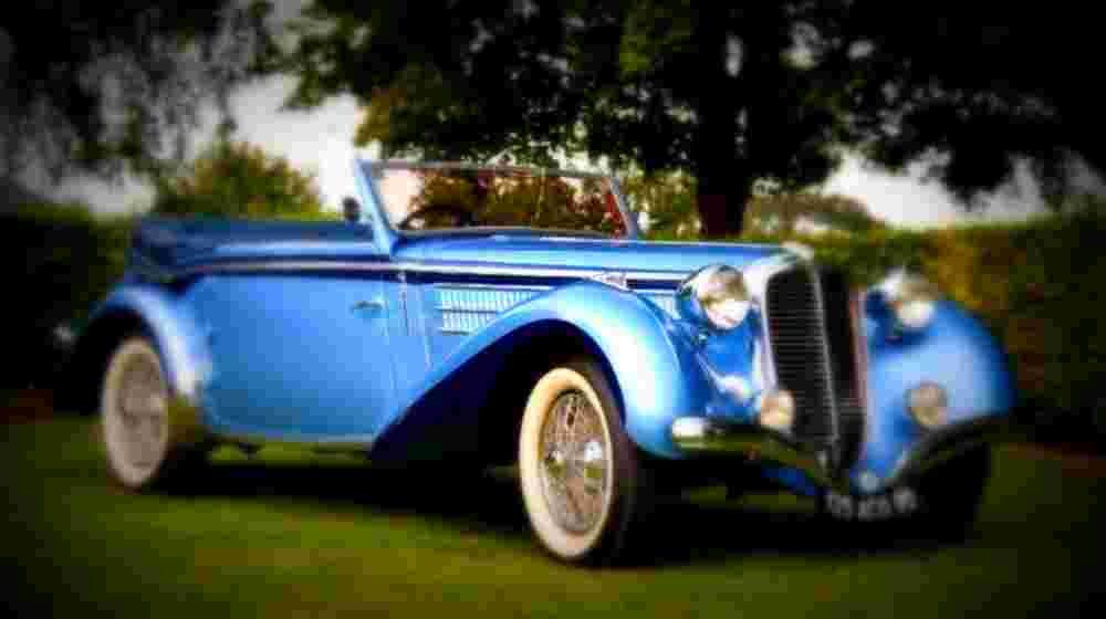 1939 Delahaye 135M Cabriolet Chapron A4 Photo Print