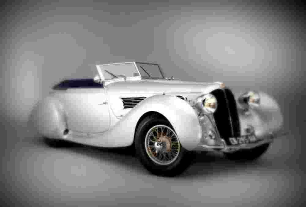 1939 Delahaye 135MS Cabriolet Figoni et Falaschi A4 Photo Print