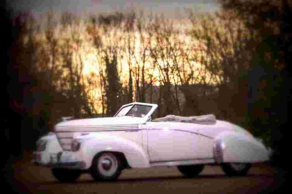 1939 Graham Paige Type 97 Supercharged Cabriolet Pourtout A4 Photo Print