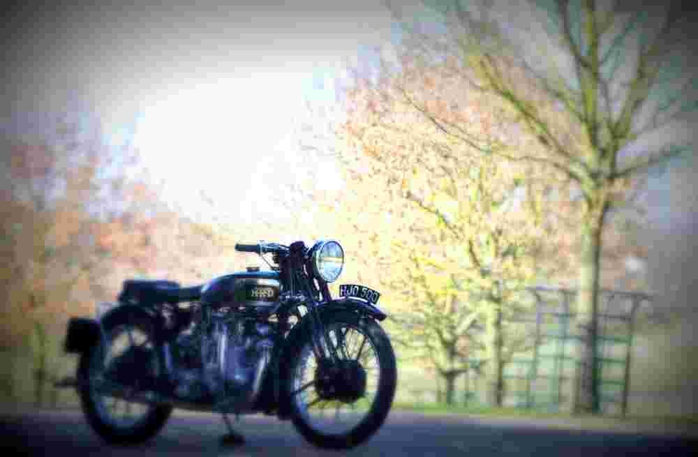 1939 vincent hrd series a rapide A4 Photo Print