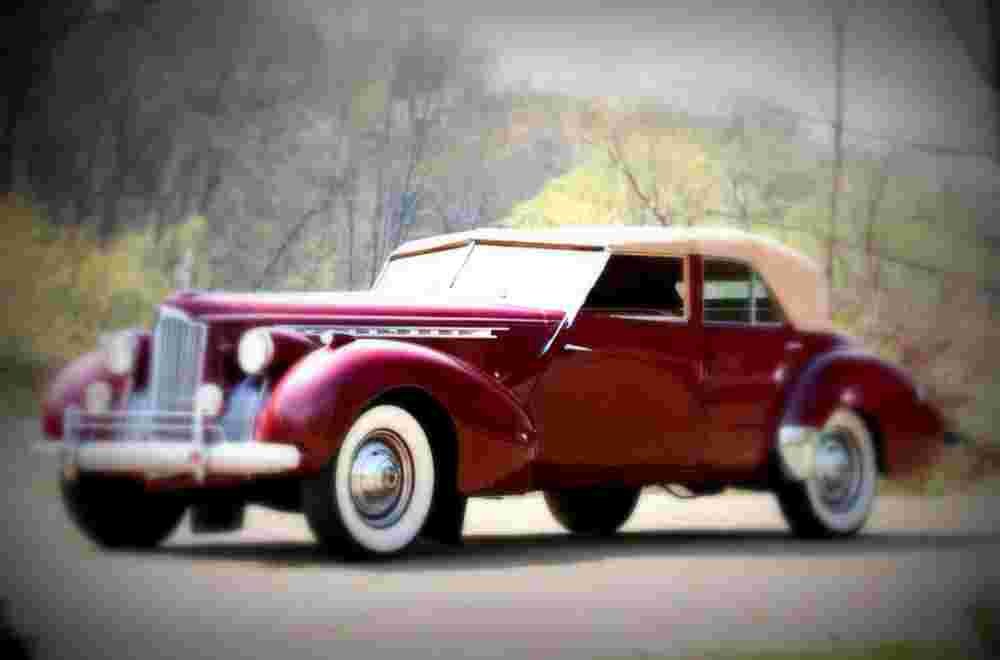 1940 Packard Custom Super Eight One Eighty Convertible Sedan Darrin A4 Photo Print