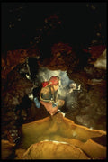 194008 Rimstone Basins In Mexico's Cueva Del Tecolote A4 Photo Print
