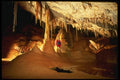 194010 Orange Flowstone And Stalactites, Lechuguilla Cave, NM A4 Photo Print