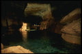 194024 Rafting An Underground Lake In A Grand Canyon Cave A4 Photo Print